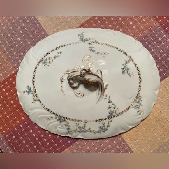 CH Field Haviland Limoges Oval Serving Dish with Lid - Picture 10 of 11
